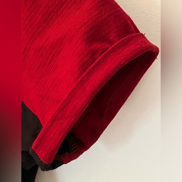 FUBU | Vintage Y2K Red and Black Streetwear Mini Dress - Size Large - Picture 5 of 10